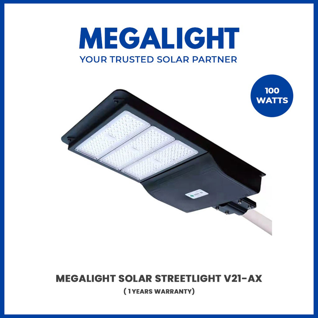 SSL-V21 AX SOLAR LIGHT WITH SOLAR PANEL 100W